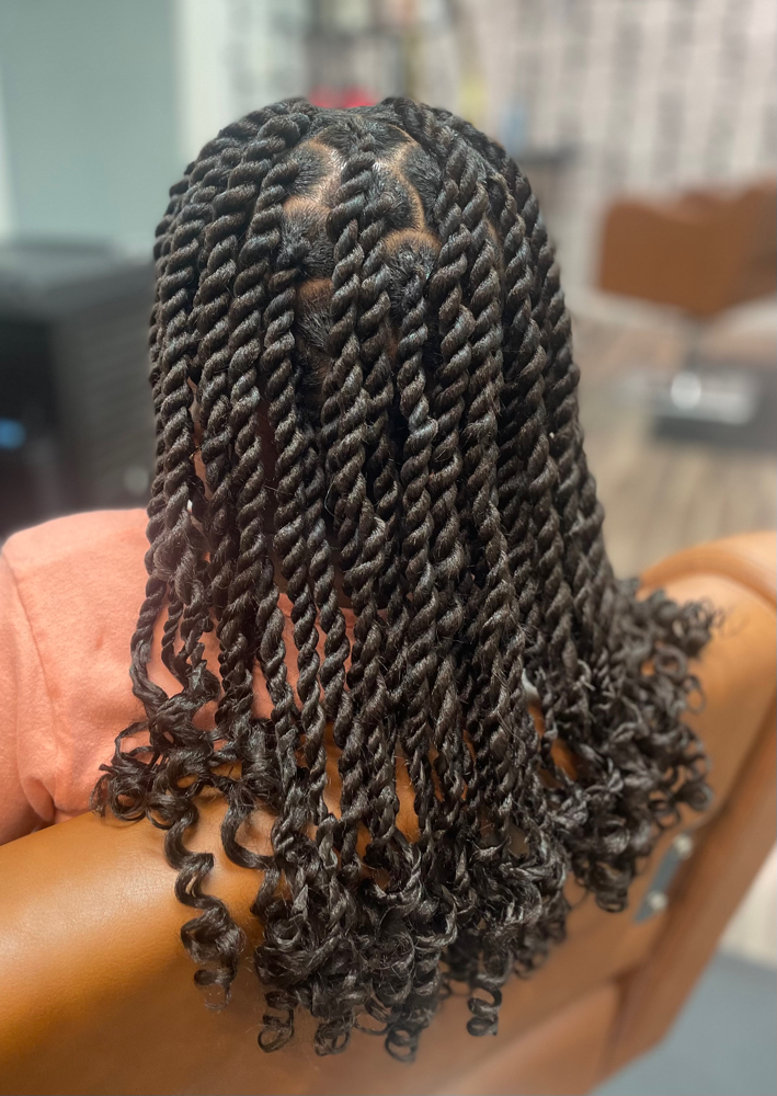 Kids Knotless Braids or Twists at Braid Beautician Jaz in Riverview, FL