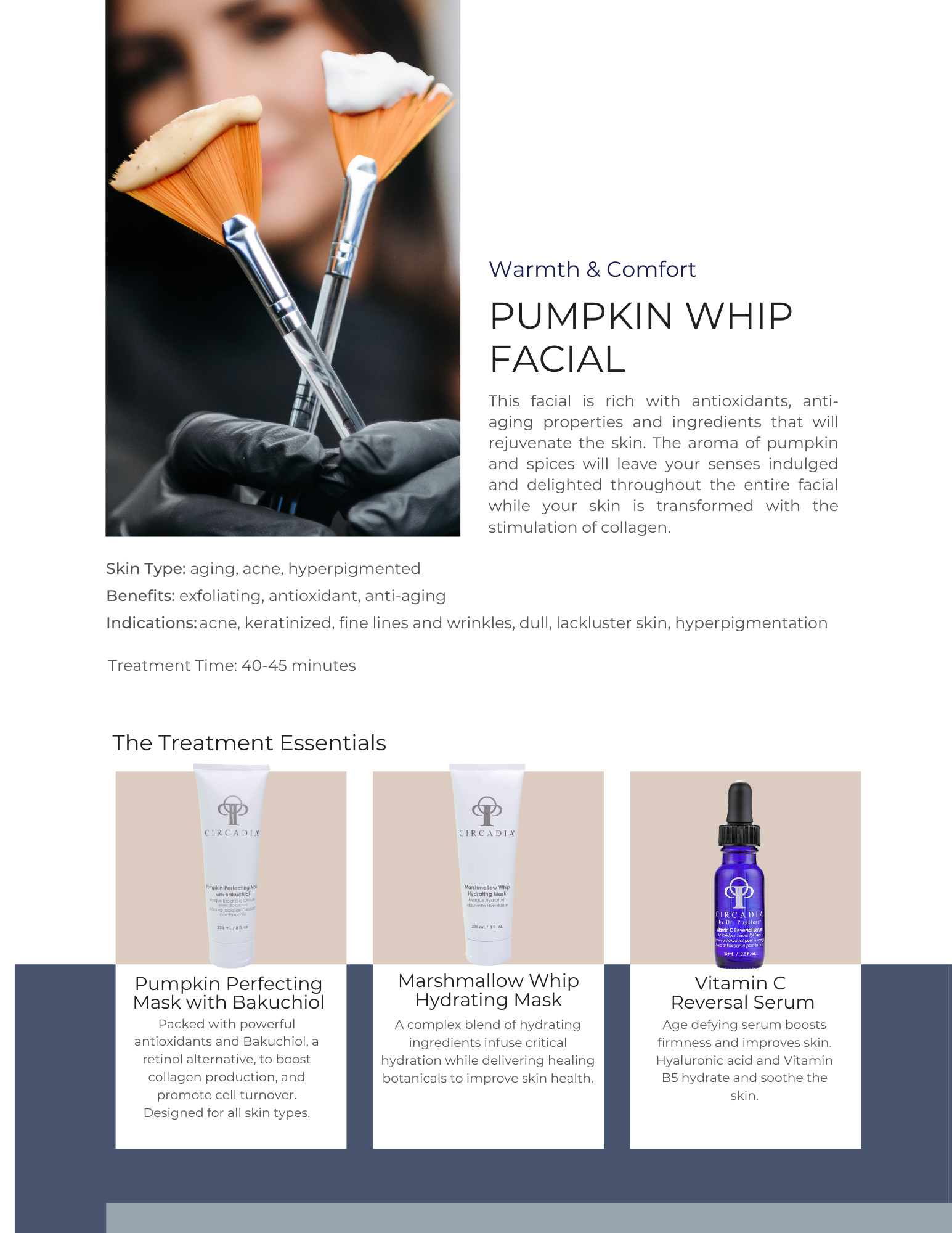 Pumpkin Whip Mini Chemical Peel