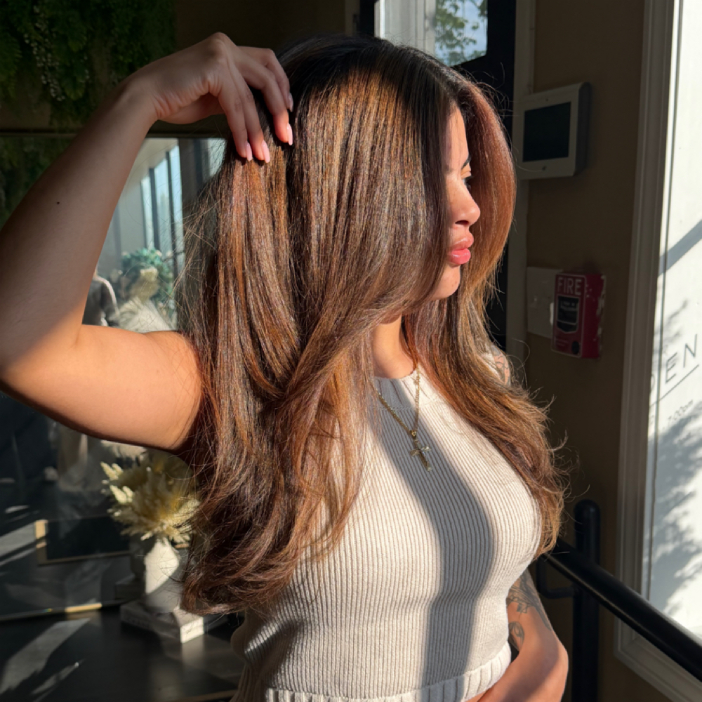 Gloss + Blowout at The Glam Factory in Somerville, MA
