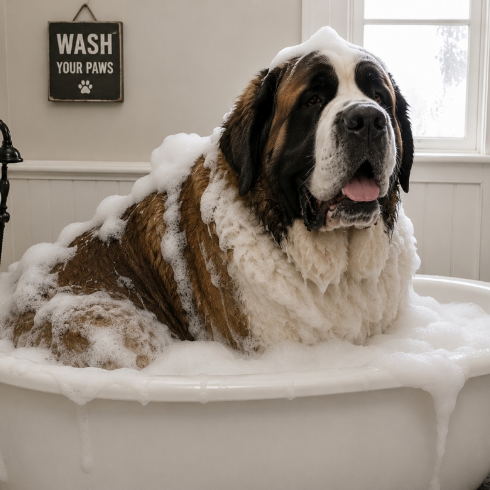 XXL Bath at Ruff Cuts Grooming Spa in El Dorado, AR