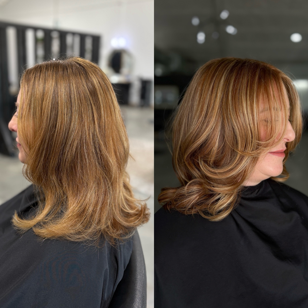 Custom color enhancing at Hair By Caelyn in Greenville, TX