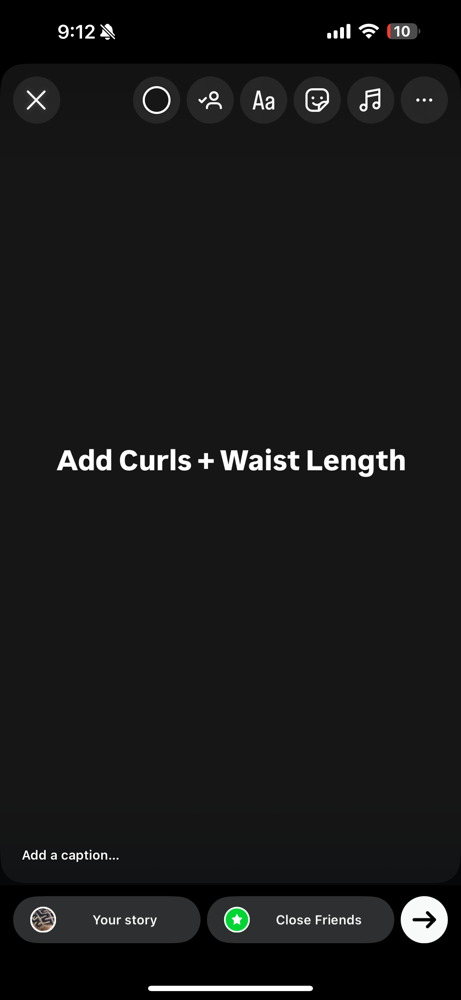 Add Curls & Waist Length at Slaid & Stitched in Arlington, TX