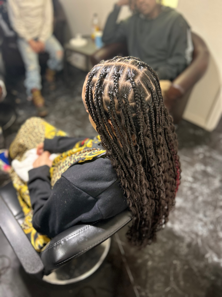Knotless Goddess Box Braids