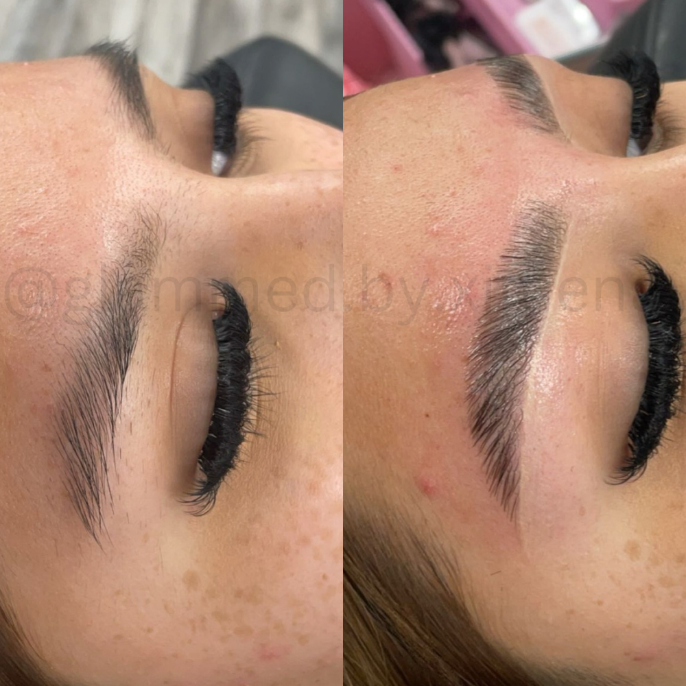 Eyebrow Lamination W/ Wax&Shape