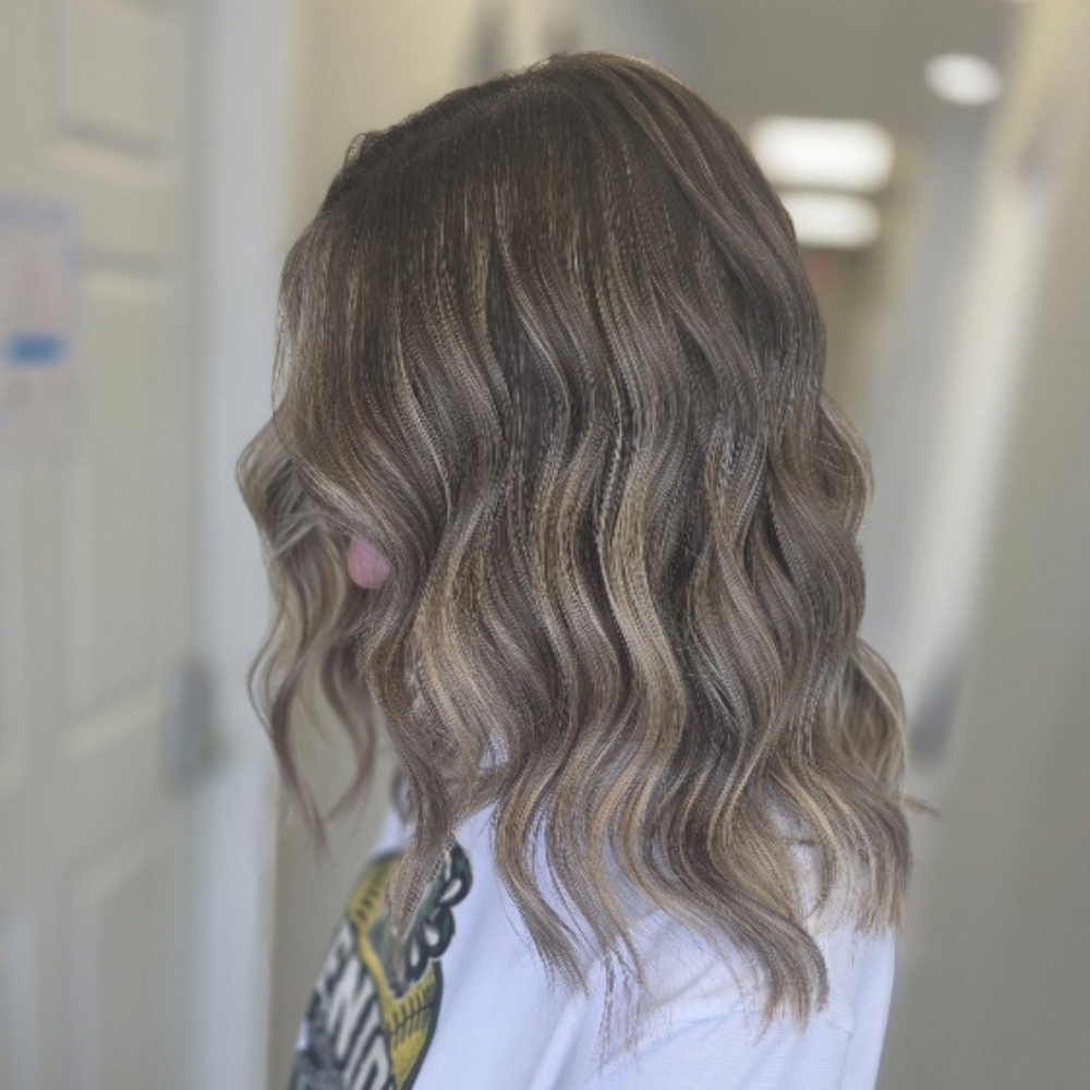 Shampoo + Haircut + Blow-dry at Blonding & Extensions with Latisha in Andover, KS