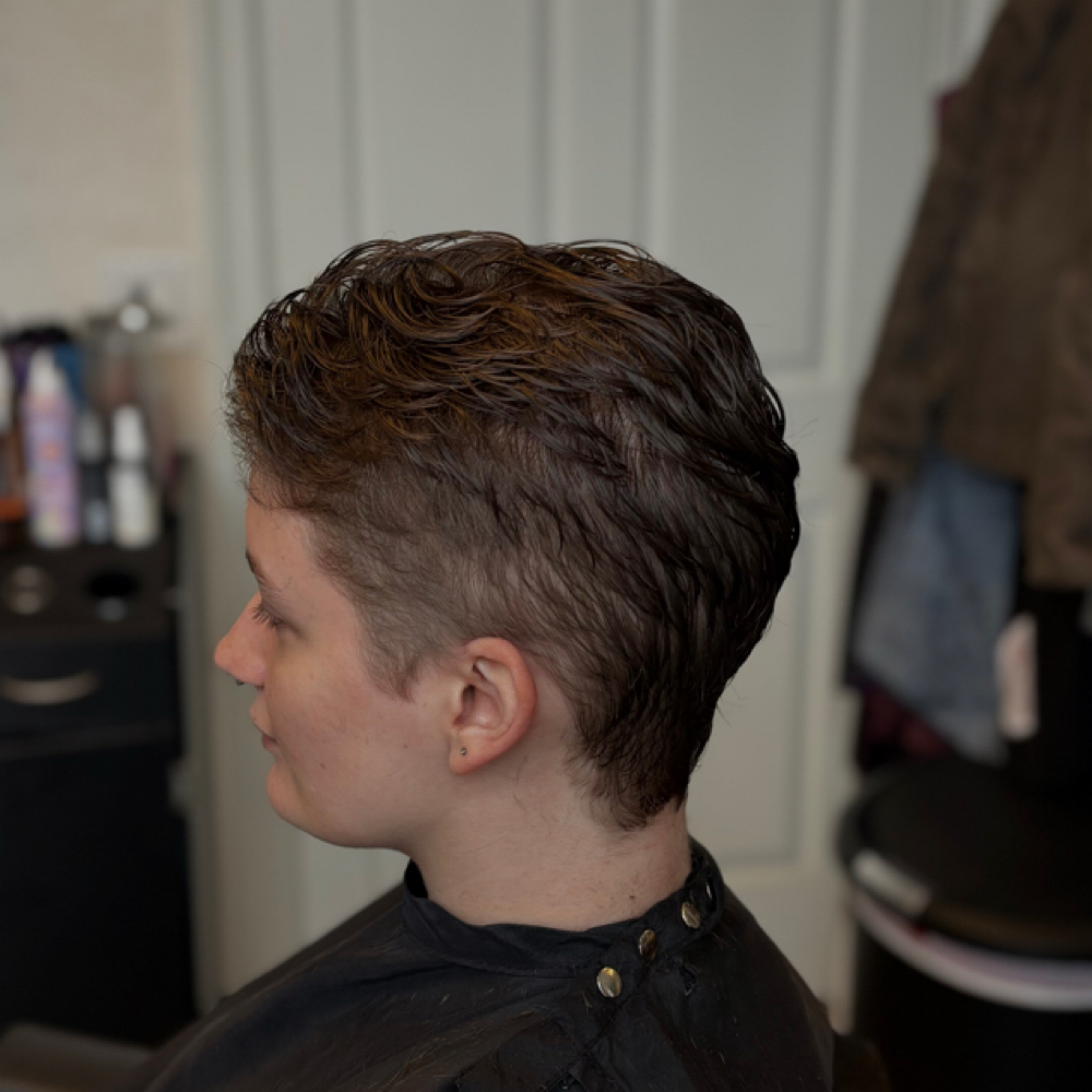 Short Haircut at DexiRose Creations in Milwaukee, WI