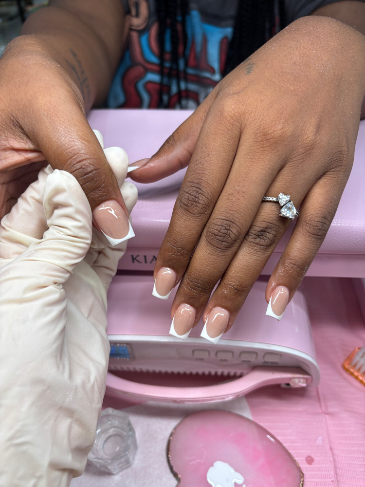 Acrylic Full Set - Short Length