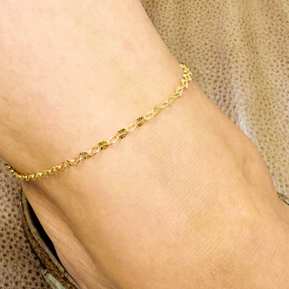Permanent Jewelry Anklet at Abtsolute Beauty in Sioux Falls, SD