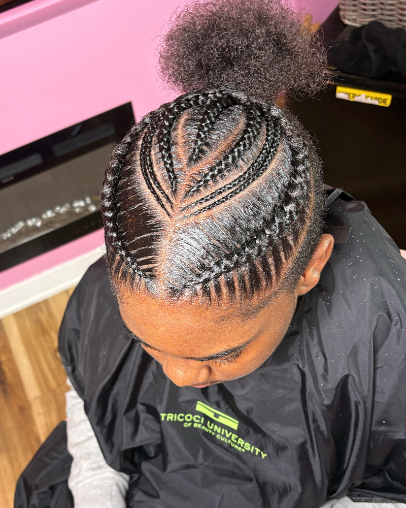 Any Braid Style With Design at NiyahTheStylist in Chicago, IL