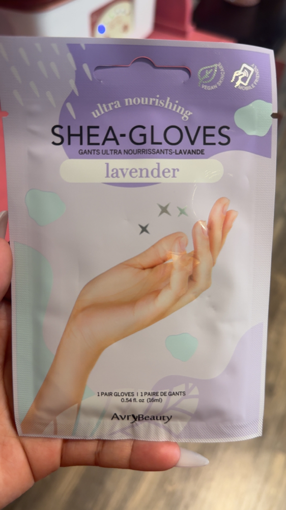LAVENDER SHEA-GLOVES