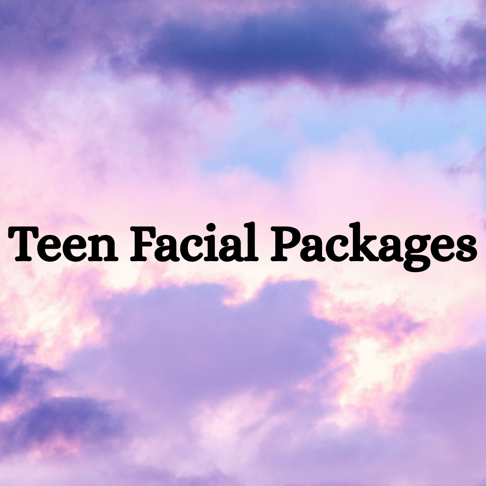 Teen Facial Package of 3