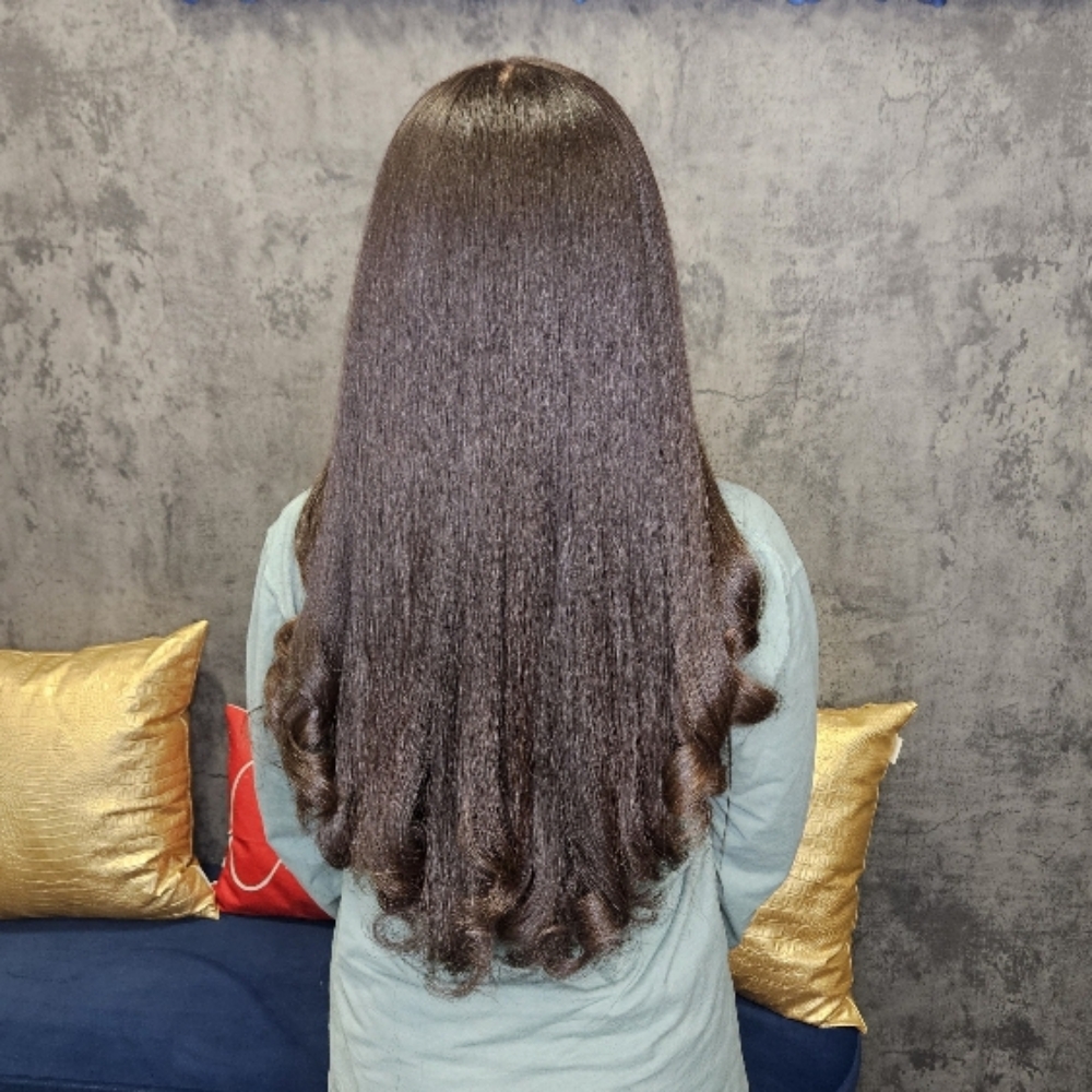 Silk Press with Hydration Package at Curl Access Inc Salon in Snellville, GA