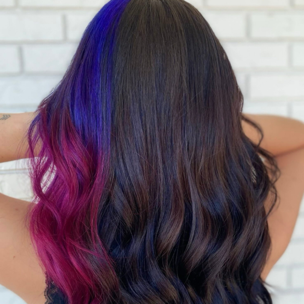 Double Process/ Vivid Color at Hidden Gem- Lash, Beauty, & Hair Lounge in Biloxi, MS