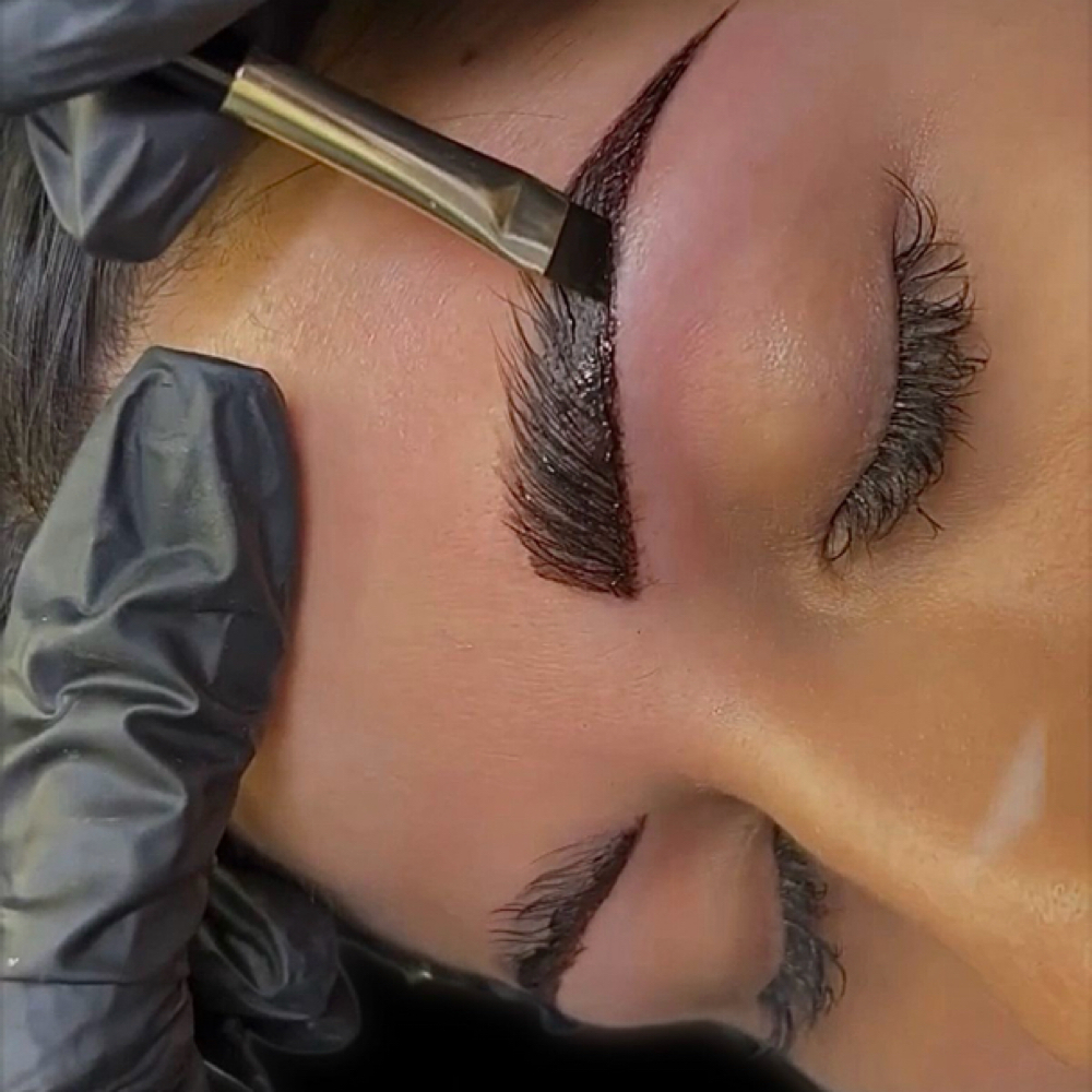 EYEBROW TINTING ONLY at Van Brows Seattle in Lakewood, WA