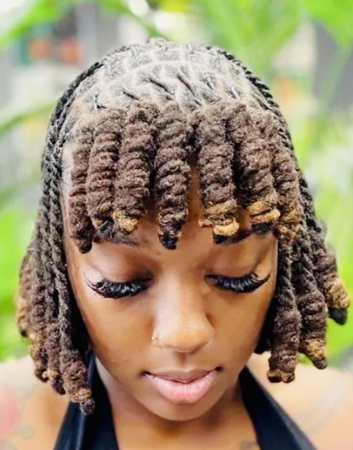 Retwist & Knot Bob (up to 150 locs)