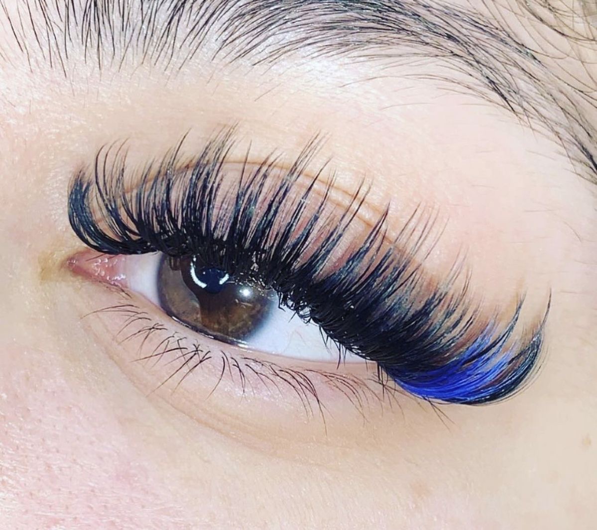 Adding Color Lashes