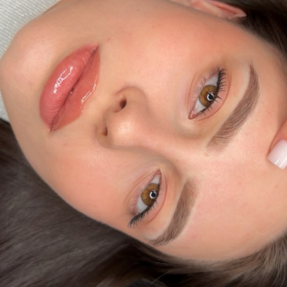 Ombre Powder Brows-6 Week TouchUp at KR BEAUTY STUDIO & ACADEMY in El Paso, TX