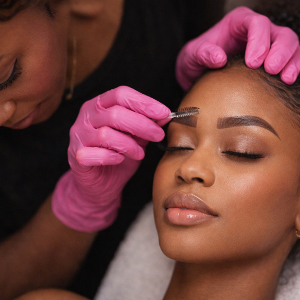 Brow Lamination and Tint at AisyBeauty in Glendale Az, AZ