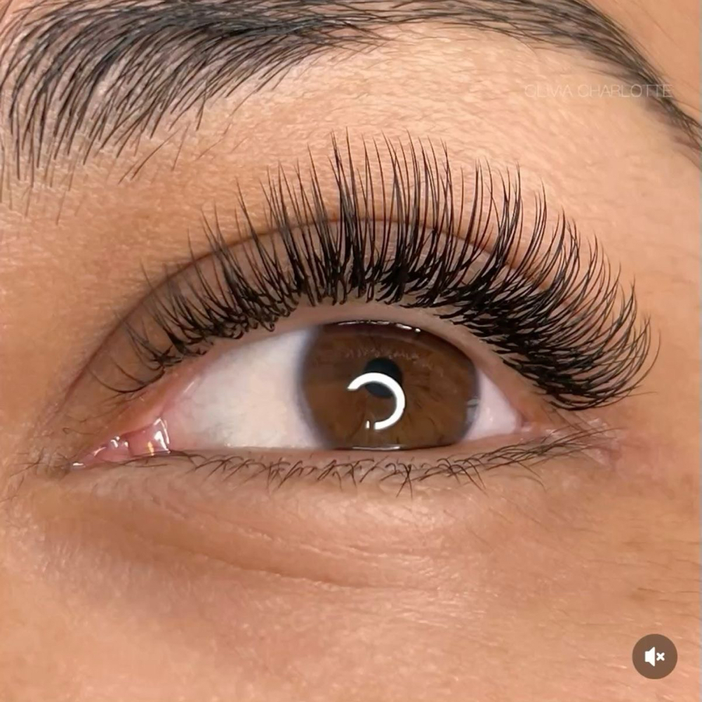 Classic Full Set at Aura Lash & Brow Studios in Tampa, FL