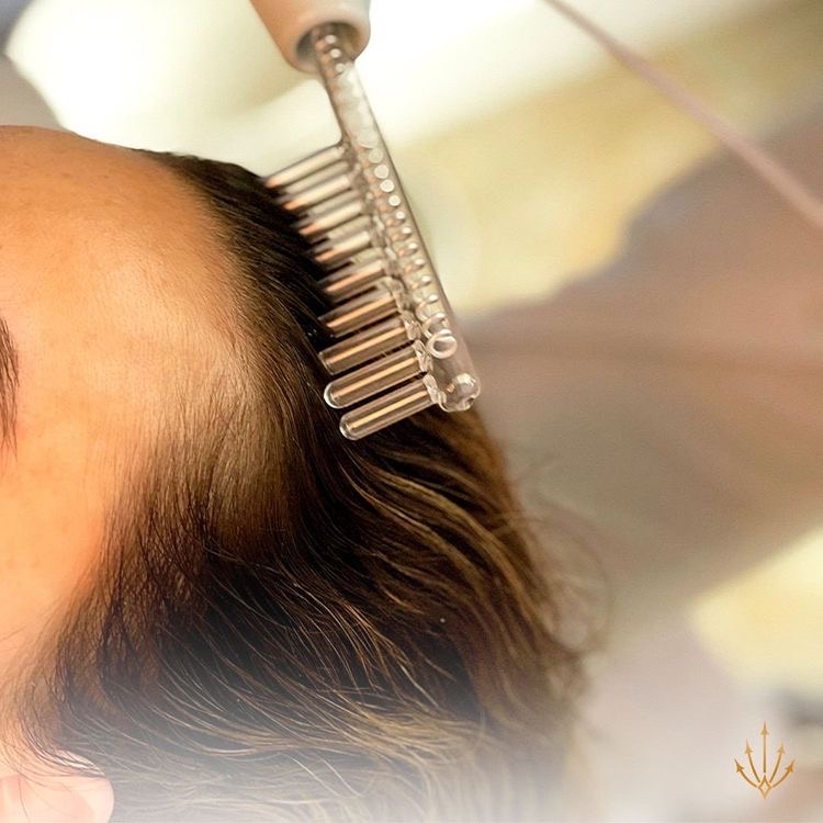 High Frequency Hair Treatment