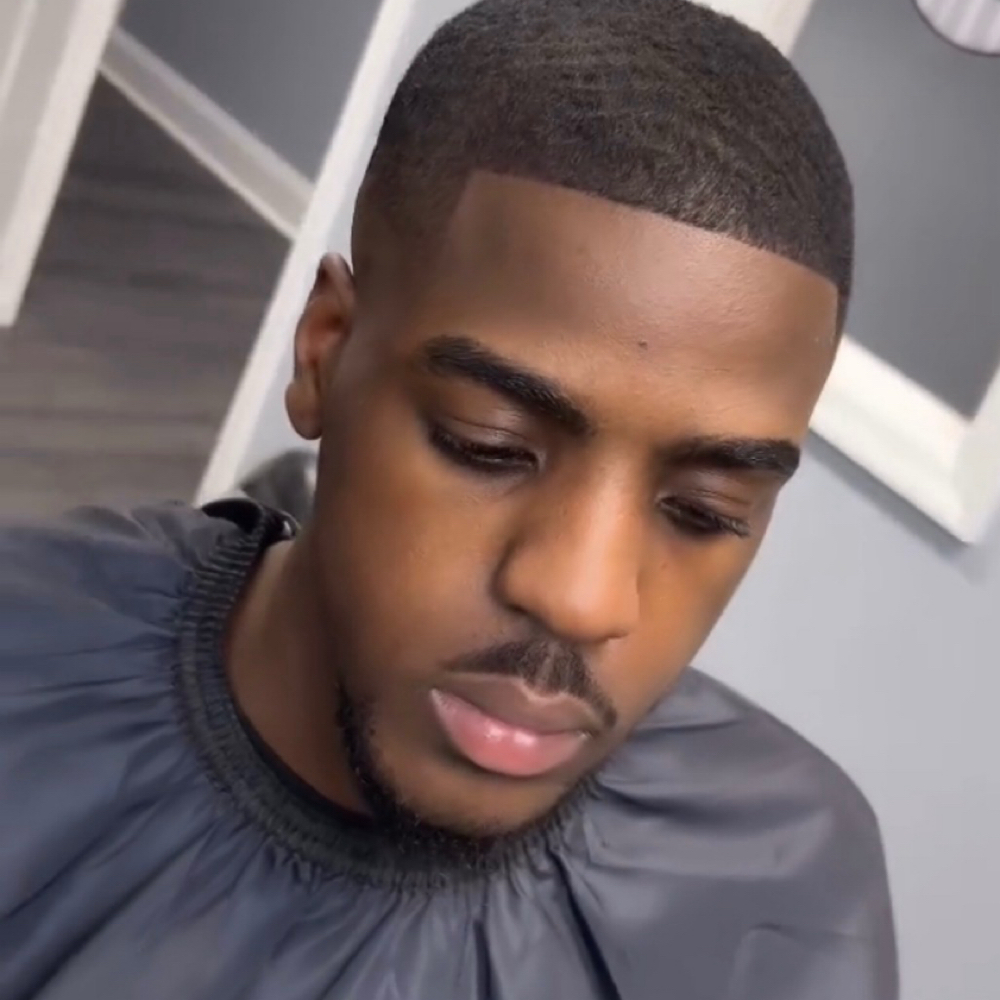 Mens Haircut at The Menz Room Barber Lounge in Bowie, MD
