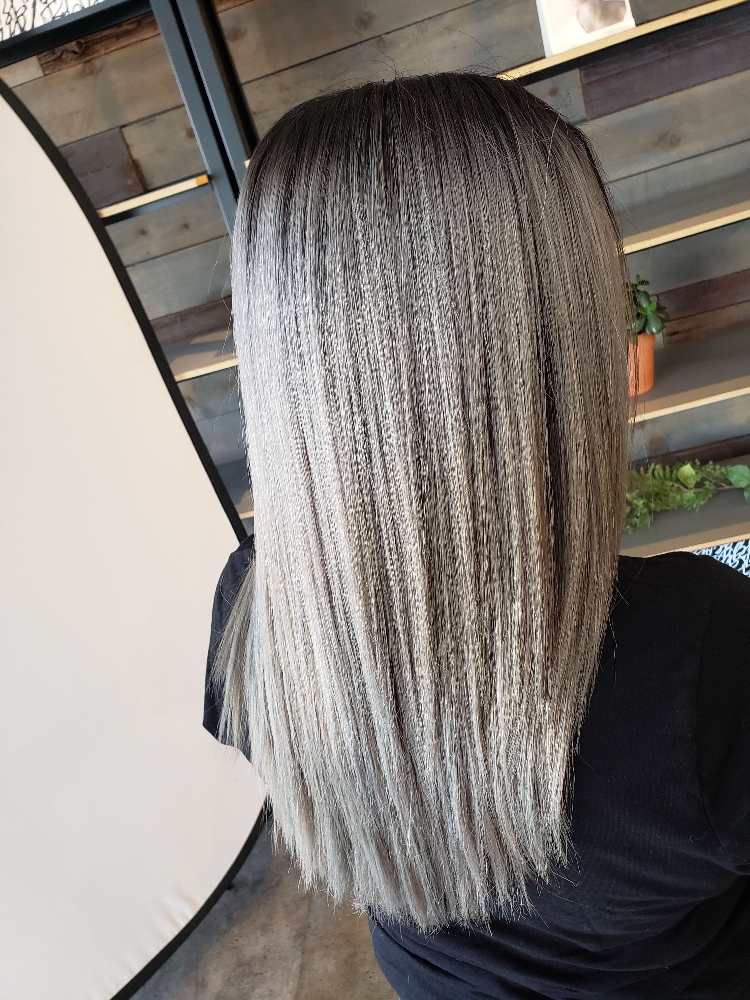 Rooted Solid Blonde