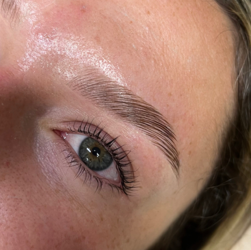 Brow Lamination at SC Lash & Brow Studio in Waco, TX