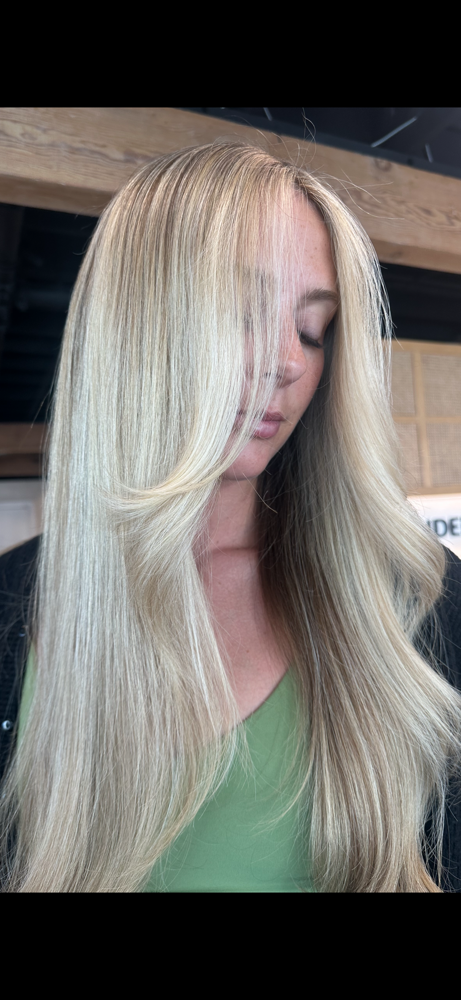 Partial Custom Blonding