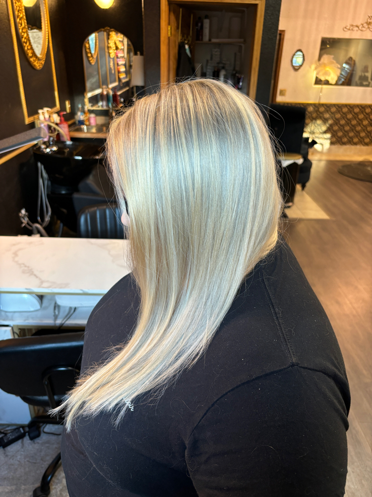 Root Touch Up With Bleach And Tone