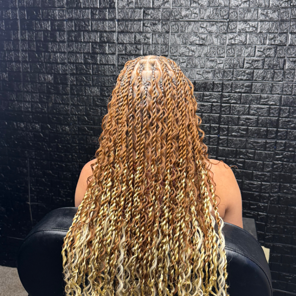 Island Twist (Knotless) (M) at StylezByJazmyne in Oklahoma City, OK