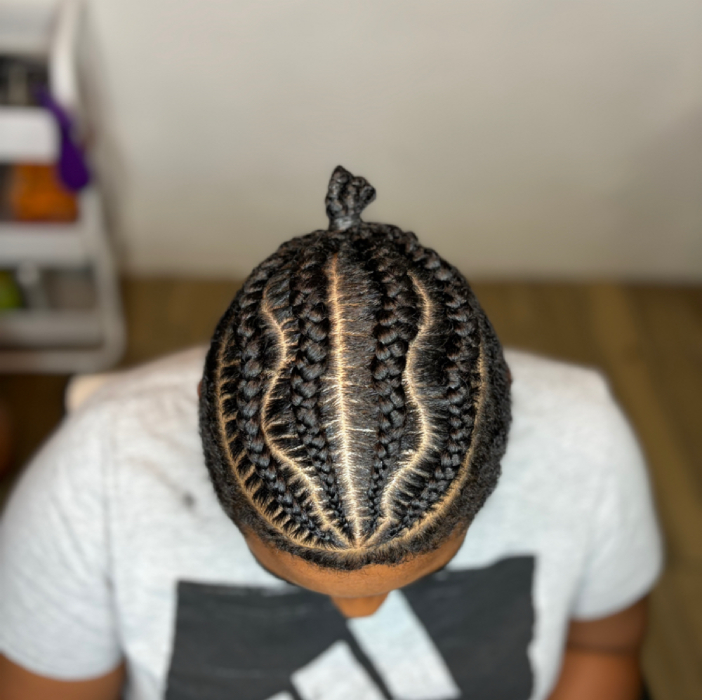 Men's Braids at Afro Affair in Coconut Creek, FL