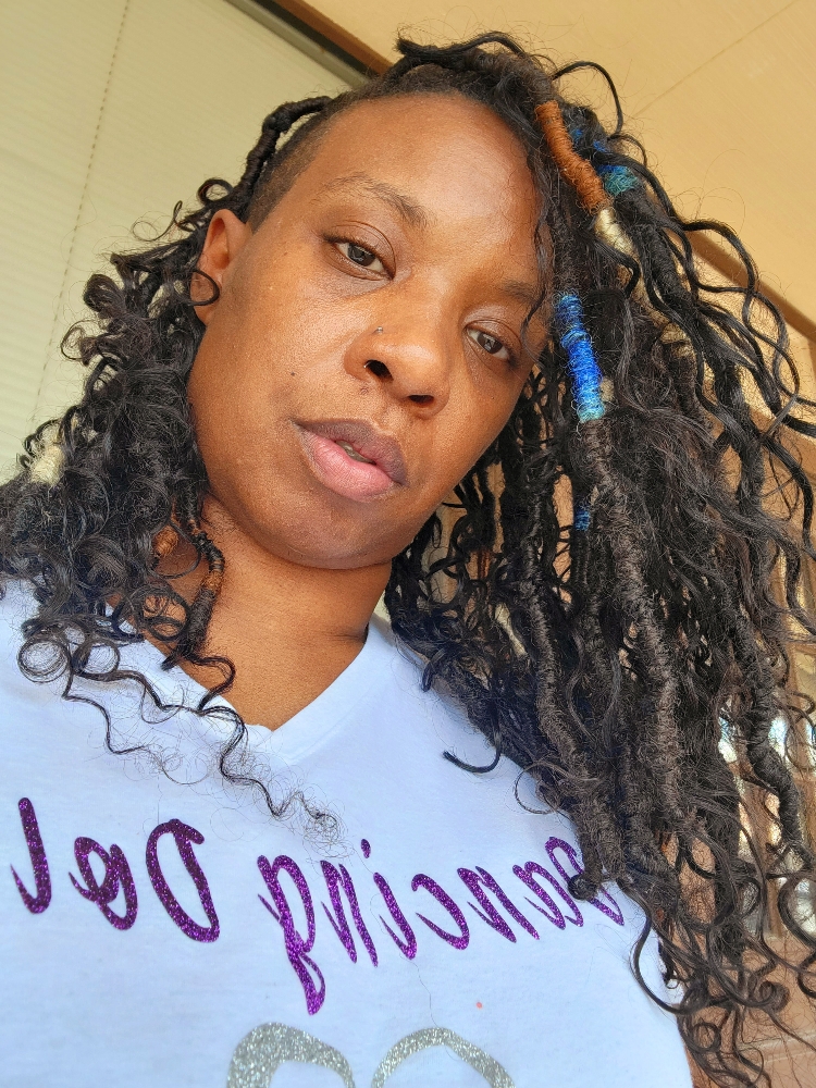 Boho Locs w/curls