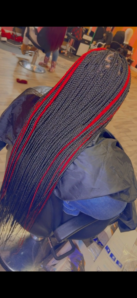 Box Braids Butt Lenght  H.I