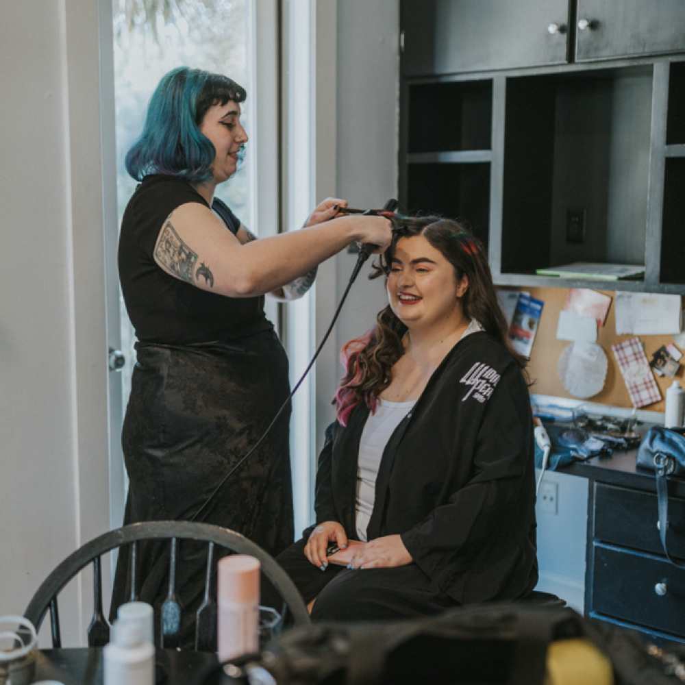 Bridal Hair at Widow’s Peak Salon in Savannah, GA