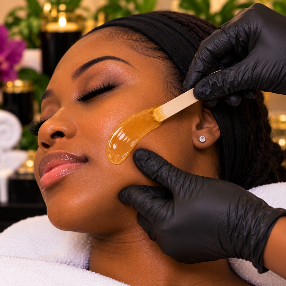 Cheek Wax at Twistykinks & Twist of Elegance Esthetics in Jacksonville, AR