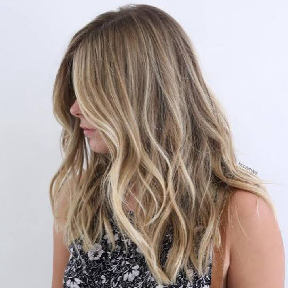 Partial Balayage at Ember & Ivy Salon in Henderson, TN