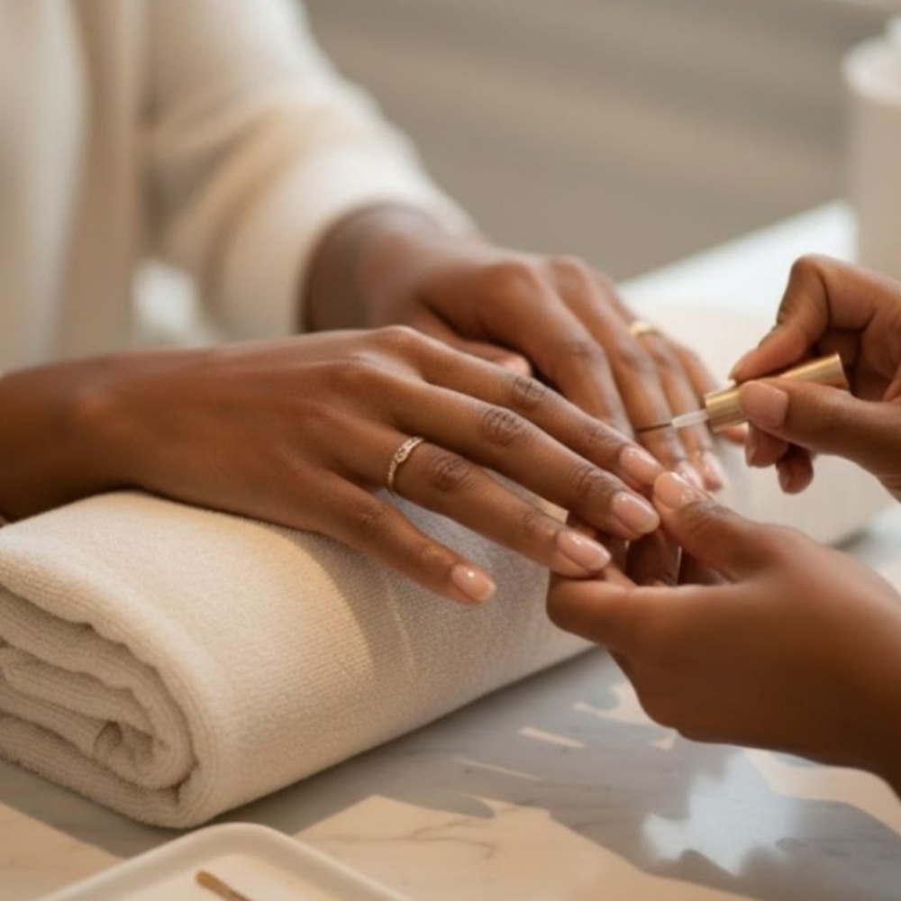 Nail Lacquer Manicure at Ocean Jasper Wellness in Bay City, MI