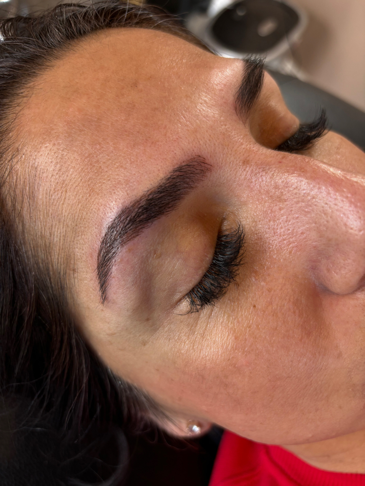 6-8 week brow touchup