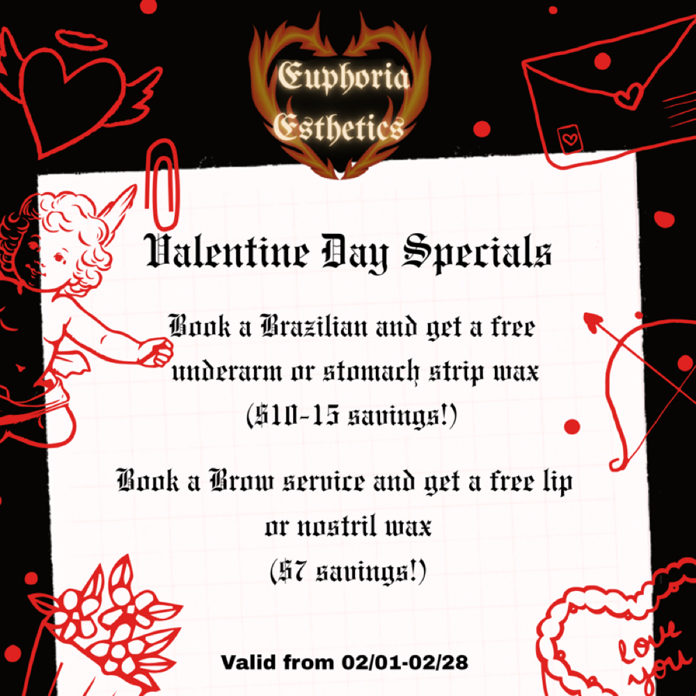 Valentine’s Day Promos 💘