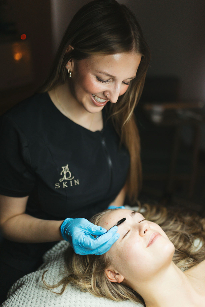 Brow Lamination at LB SKIN in Minot, ND