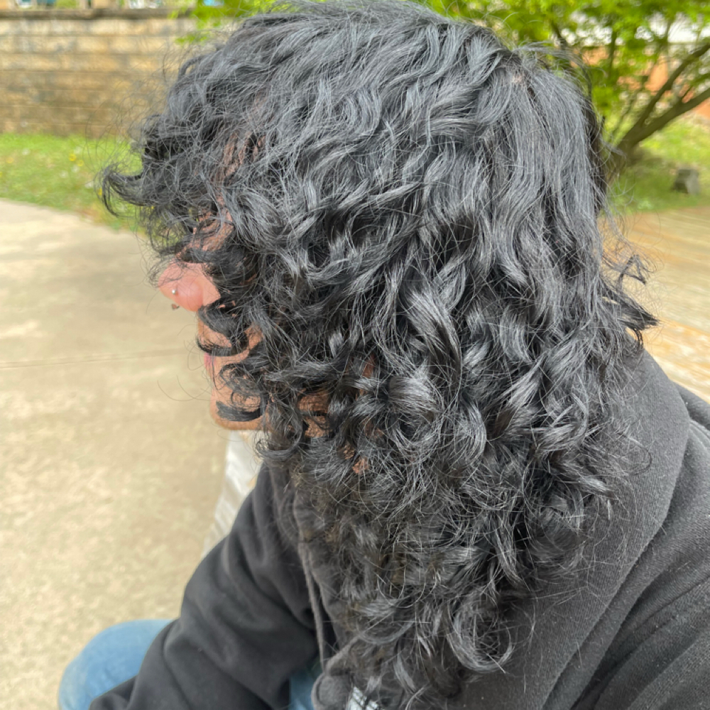Perm at Nevermore Hair Salon in Danielsville, GA