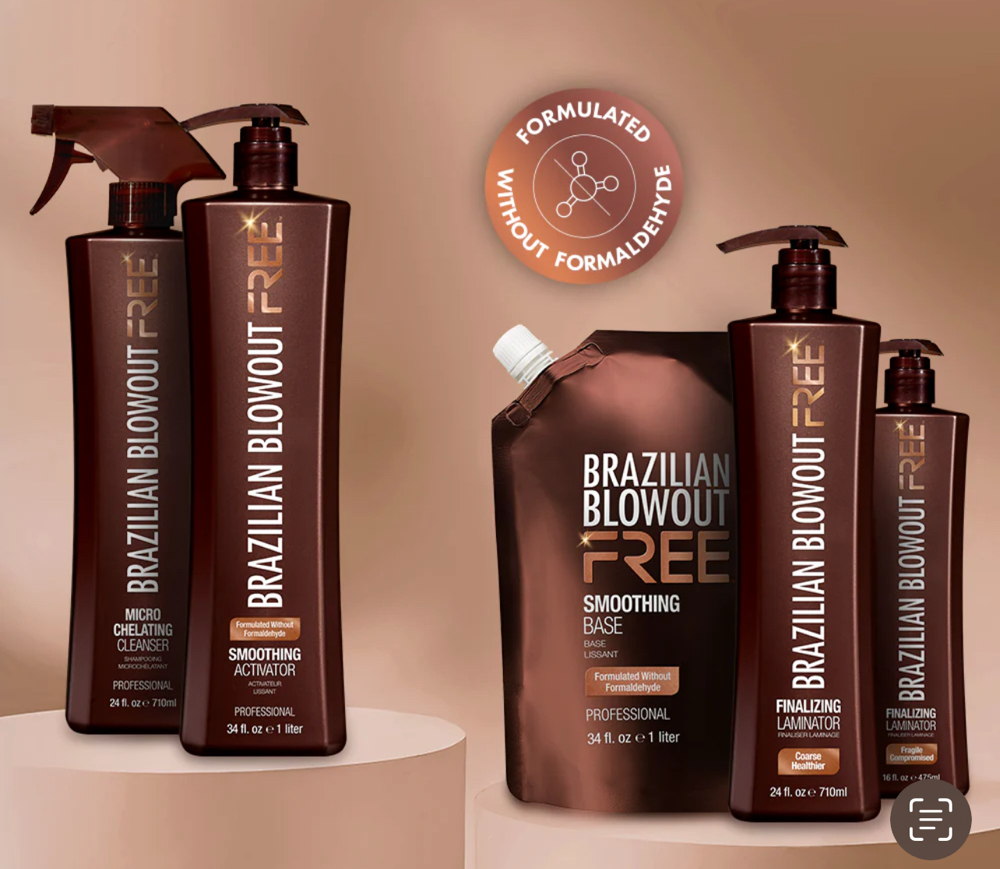 Brazilian Blowout -Free at Rina’s Blondes & Extensions in Stoneham, MA