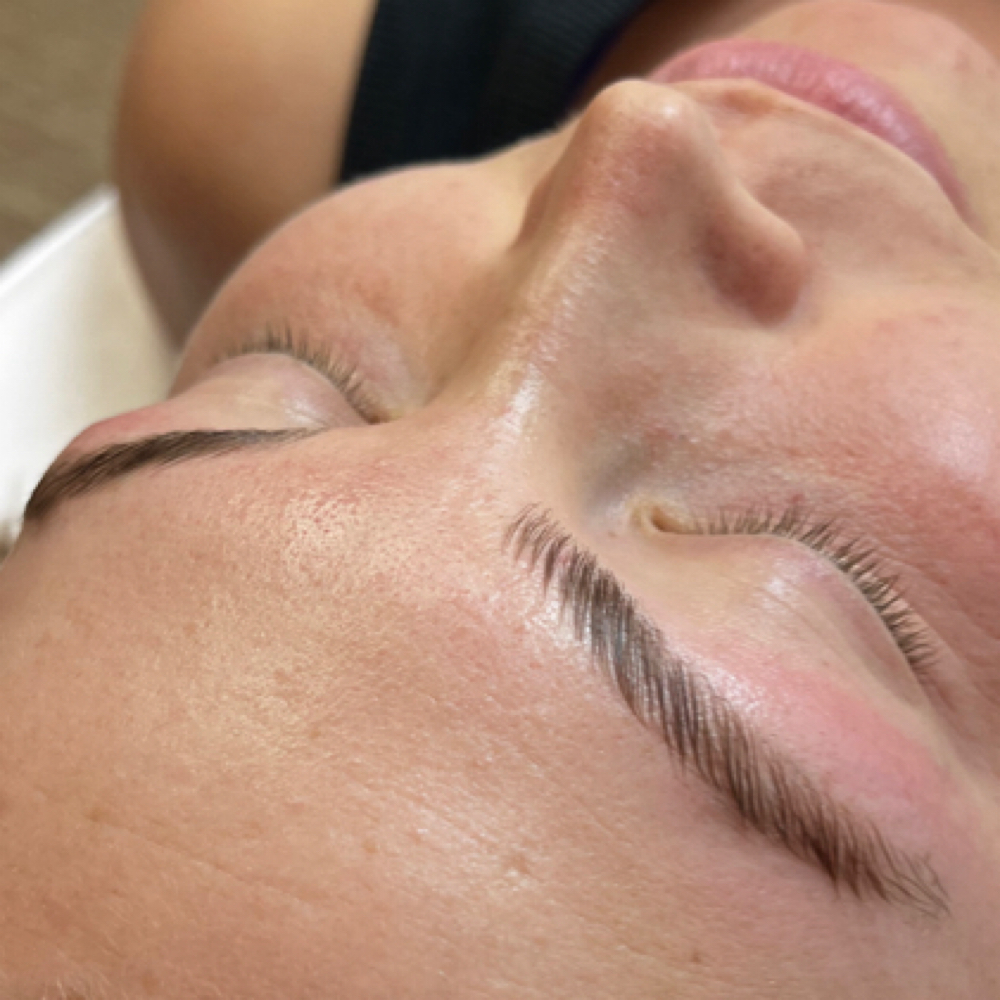 Brow Lamination at Jessica  Escoto in Lott, TX