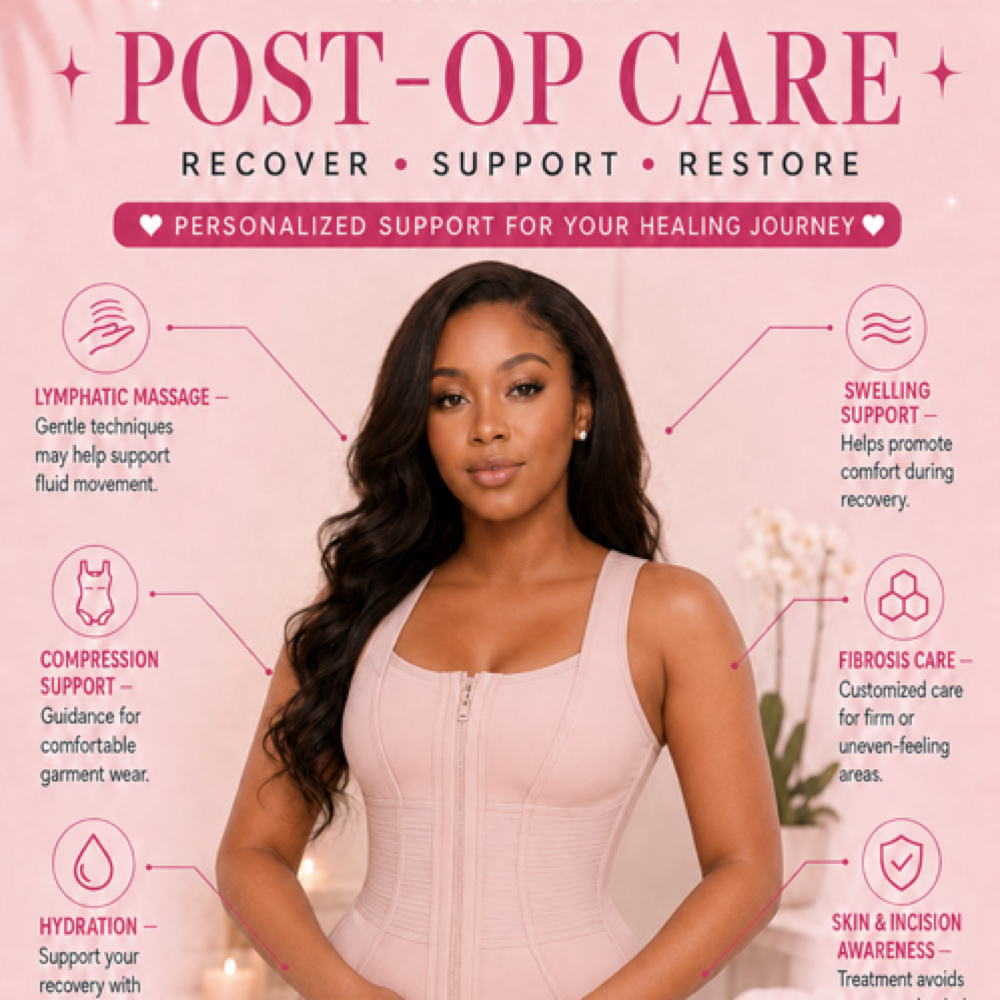 Post Op Care 16 sessions at Nubian Beauty Bar in APOPKA, FL