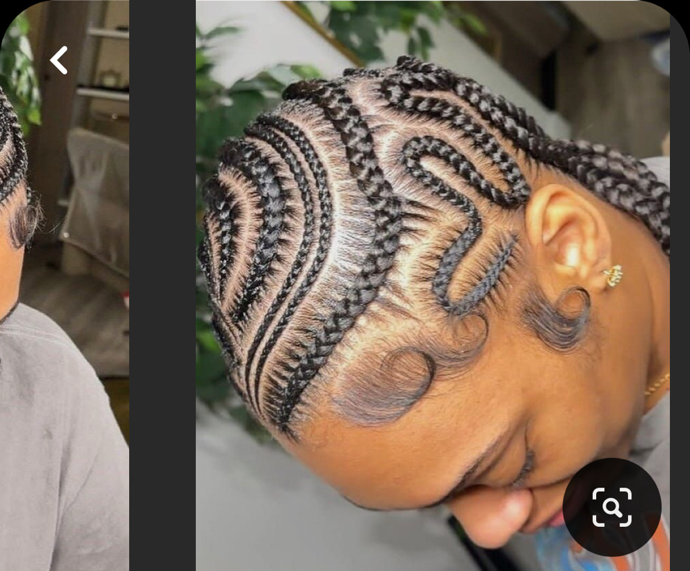 Cornrows ( All Sizes)