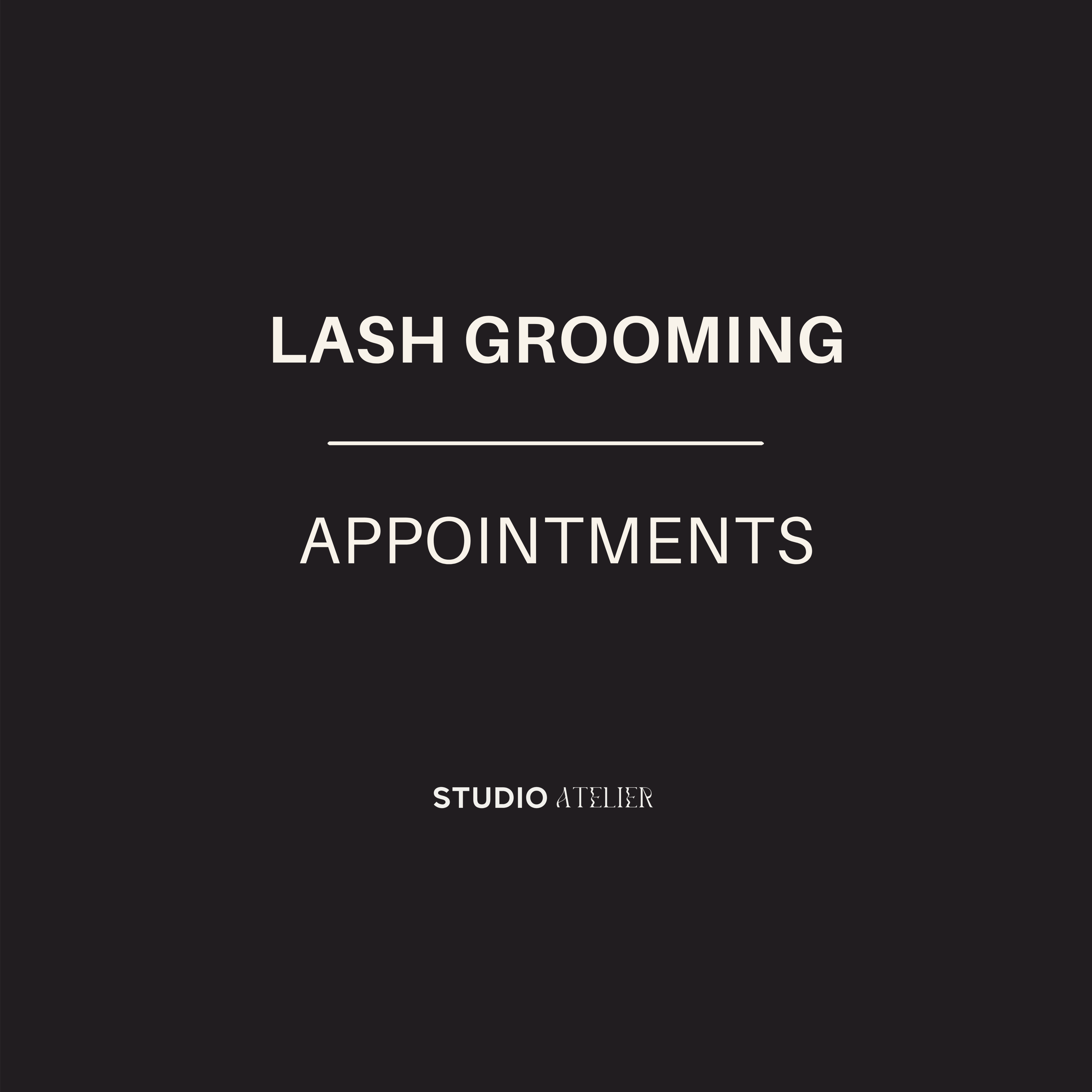 LASH GROOMING at Atelier in Richmond, VA