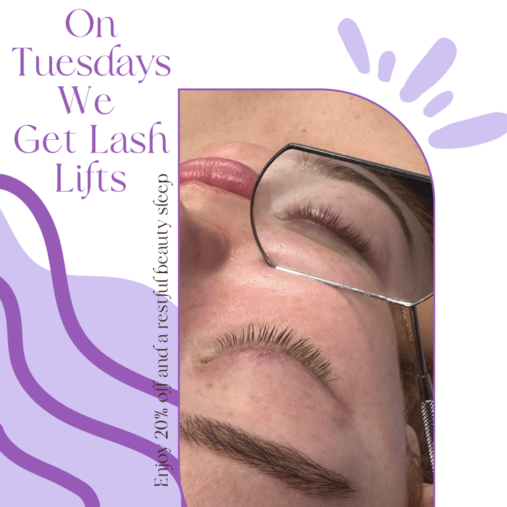 On Tuesdays We Get Lash Lifts