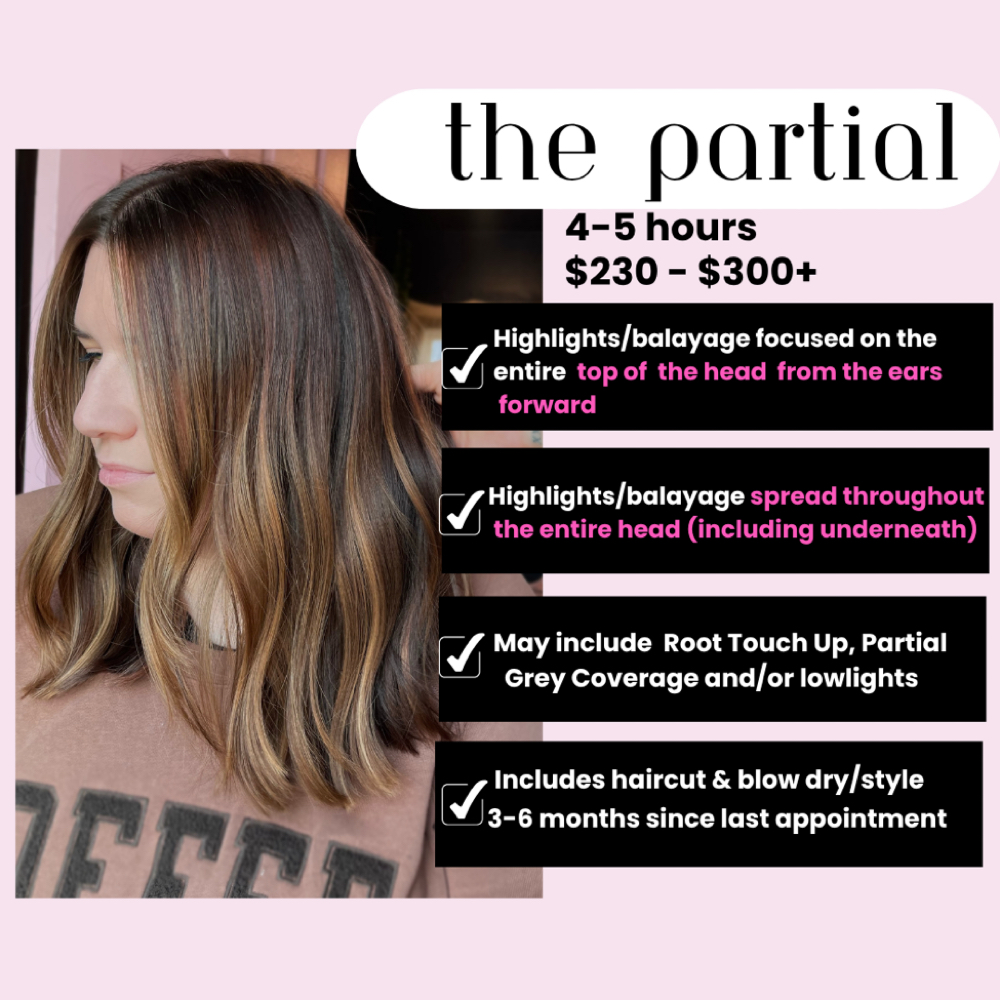 The Partial🤍 at Sidney Styles Balayage Studio in Dayton, OH