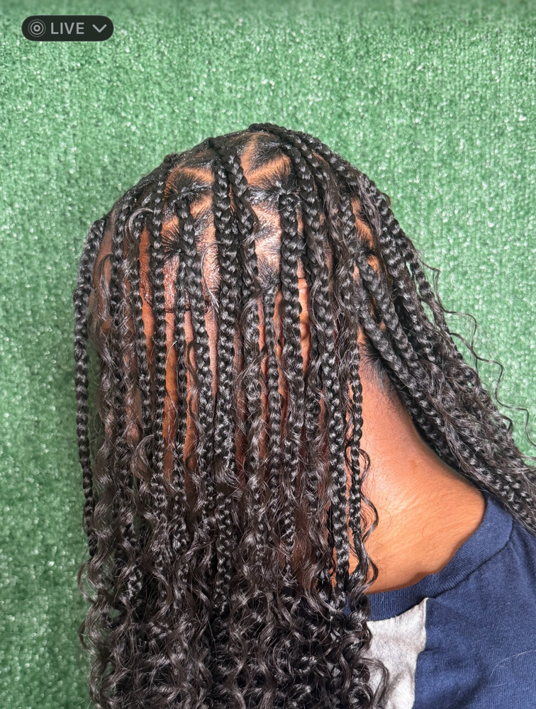 Boho Knotless Braids