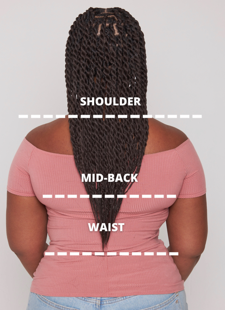 Waist Length Extension Length